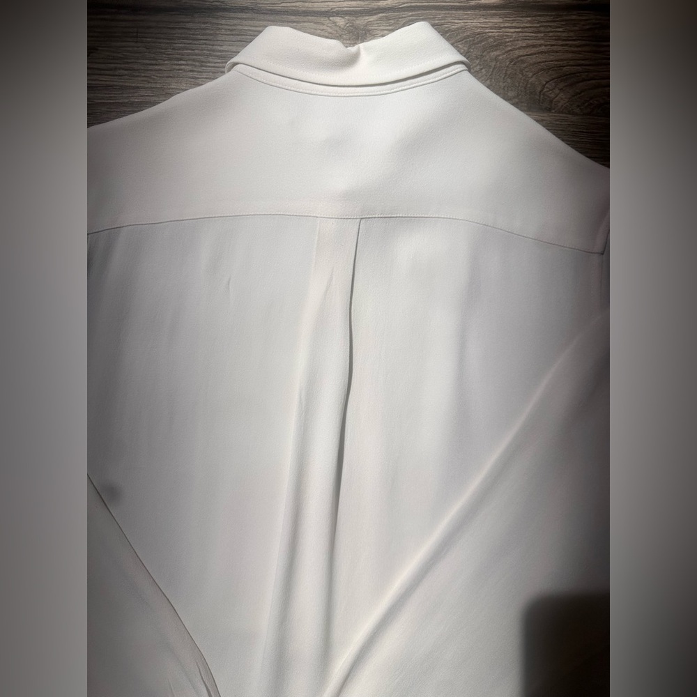 Ralph Lauren Black Label Tunic Blouse White color size 10 - Picture 9 of 13